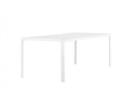 Break matbord 205x90 cm vit Venture Home