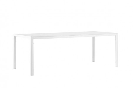 Break matbord 205x90 cm vit Venture Home