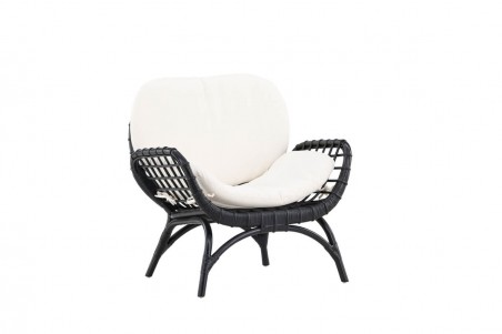 Moana loungefåtölj svart Venture Home
