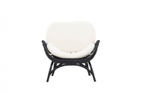 Moana loungefåtölj svart Venture Home