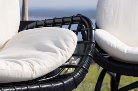 Moana loungefåtölj svart Venture Home
