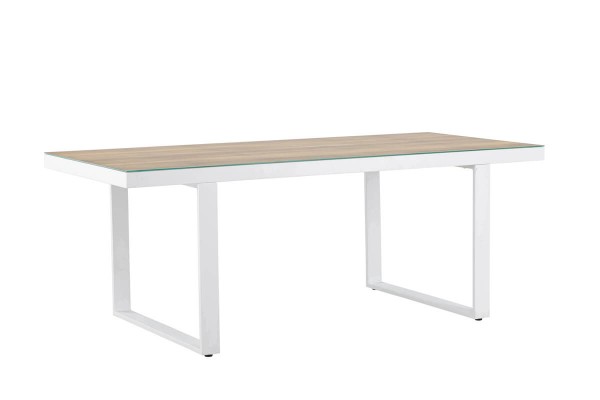 Merlo matbord 200x90 cm vit Venture Home