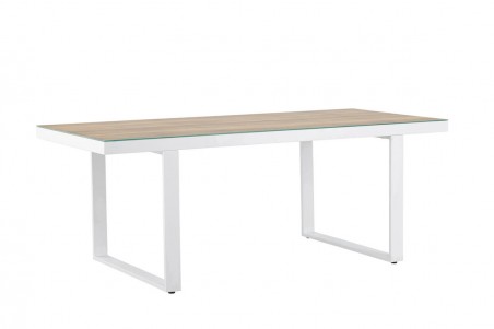 Merlo matbord 200x90 cm vit Venture Home