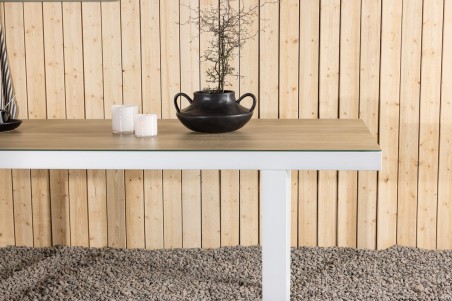 Merlo matbord 200x90 cm vit Venture Home
