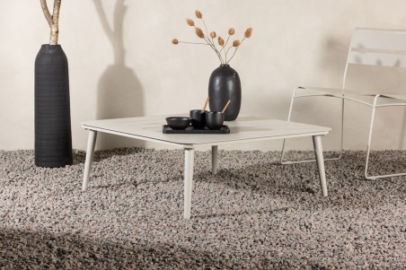 Lina soffbord 90x90 cm beige Venture Home
