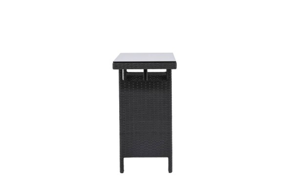Padova sidobord 120x40 cm svart Venture Home