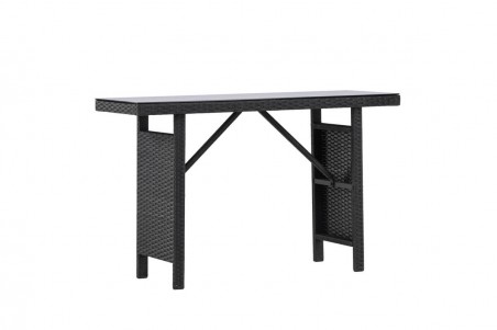 Padova sidobord 120x40 cm svart Venture Home