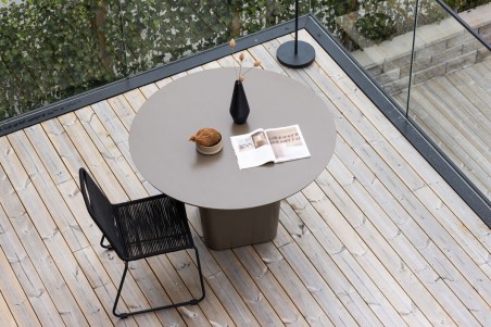 Santa Fe matbord Ø120 cm brun Venture Home