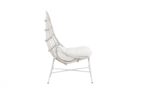 Paul loungefåtölj beige Venture Home
