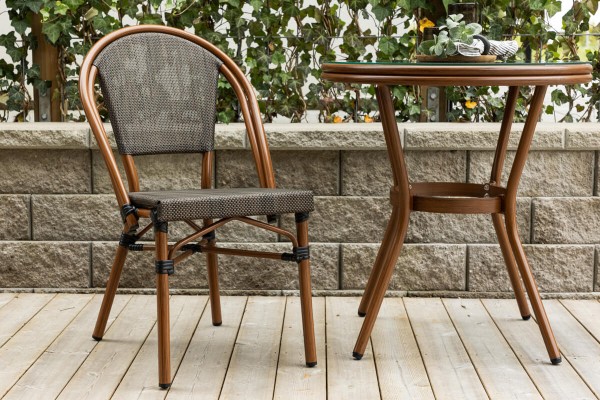 Guarda caféstol 2-pack brun/svart Venture Home