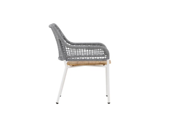 Amora loungefåtölj grå Venture Home