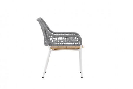 Amora loungefåtölj grå Venture Home