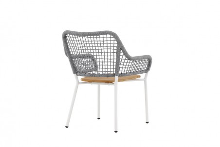 Amora loungefåtölj grå Venture Home