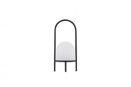 Collie bordslampa Ø19x43 cm svart/vit Venture Home