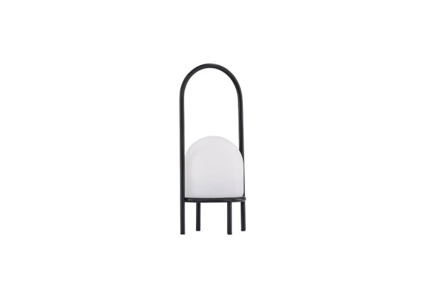 Collie bordslampa Ø19x43 cm svart/vit Venture Home