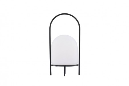 Collie bordslampa Ø26x53 cm svart/vit Venture Home