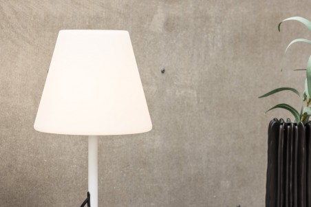 Moris golvlampa Ø28x52 cm vit Venture Home