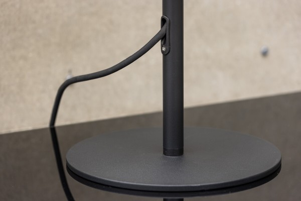 Moris golvlampa Ø28x52 cm svart/vit Venture Home