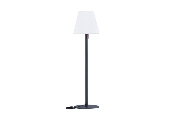 Moris golvlampa Ø50x187 cm svart/vit Venture Home