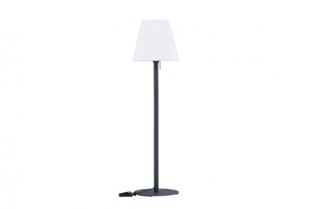 Moris golvlampa Ø50x187 cm svart/vit Venture Home