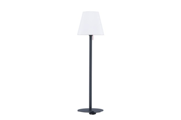 Moris golvlampa Ø50x187 cm svart/vit Venture Home