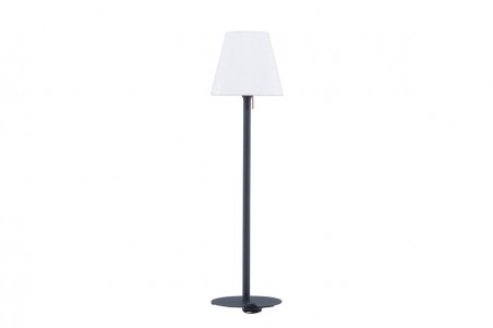 Moris golvlampa Ø50x187 cm svart/vit Venture Home