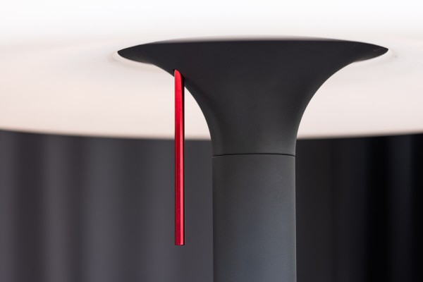 Moris golvlampa Ø50x187 cm svart/vit Venture Home