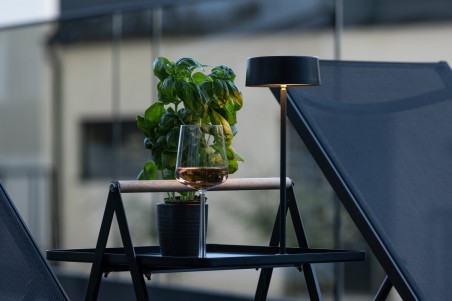 Tern bordslampa Ø15x34 cm svart Venture Home