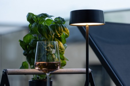 Tern bordslampa Ø15x34 cm svart Venture Home