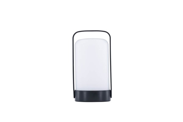 Fern bordslampa Ø12x22 cm svart/vit Venture Home