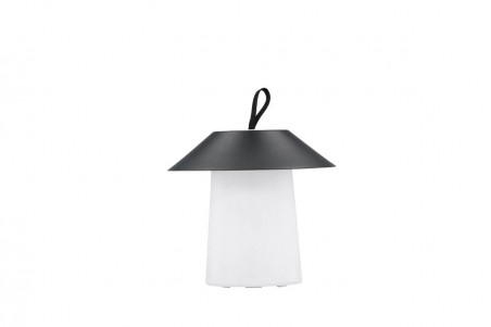 Rubu bordslampa Ø24x26 cm svart/vit Venture Home