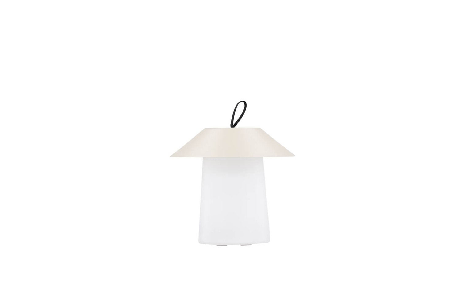 Rubu bordslampa Ø24x26 cm beige/vit Venture Home Rubu bordslampa Ø24x26 cm beige/vit Venture Home