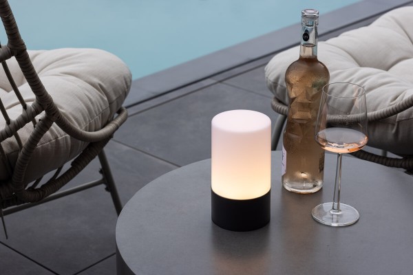 Tubu bordslampa Ø10x18 cm svart Venture Home