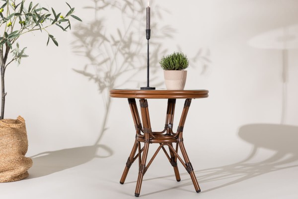 Sagres cafébord Ø60 cm brun Venture Home