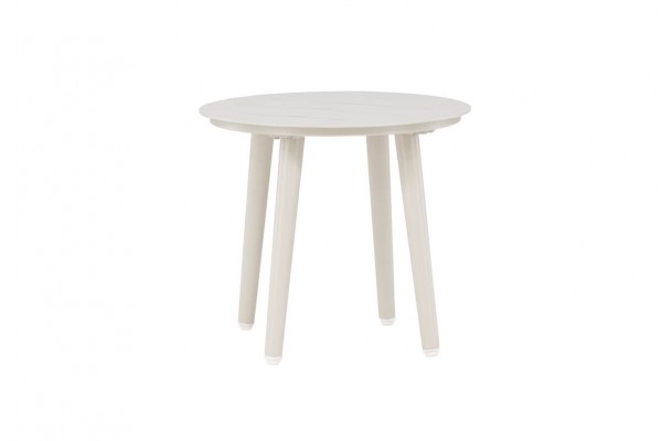 Lina sidobord Ø40 cm beige Venture Home
