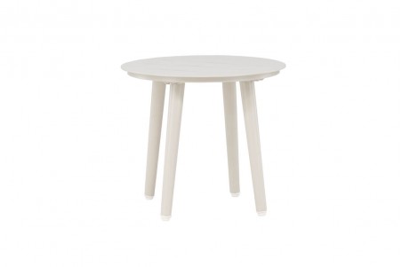 Lina sidobord Ø40 cm beige Venture Home
