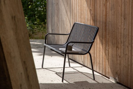 Peking bänksoffa svart Venture Home