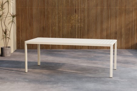 Giardini matbord 200x90 cm beige Venture Home