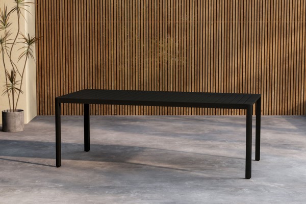 Giardini matbord 200x90 cm svart Venture Home