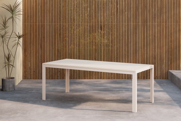Break matbord 205x90 cm beige Venture Home