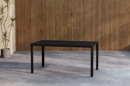 Giardini matbord 150x85 cm svart Venture Home