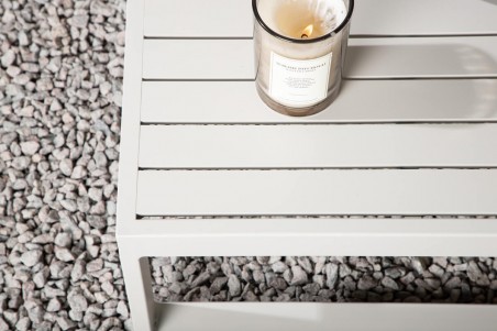 Salvador hörnsoffa vit/beige Venture Home