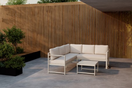 Salvador hörnsoffa beige Venture Home