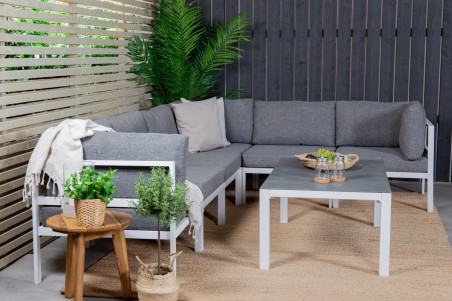 Copacabana mittdel vit/grå Venture Home