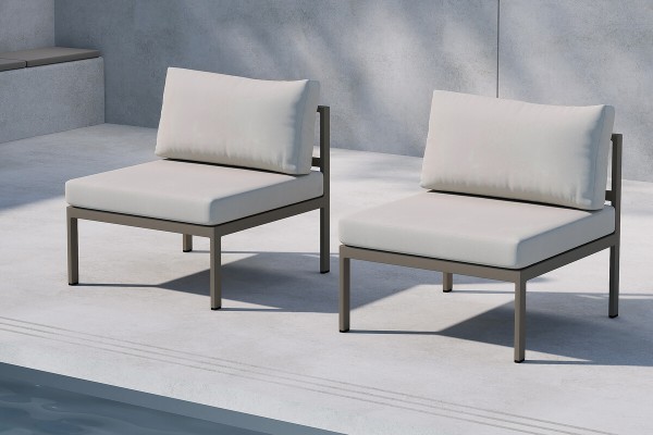 Copacabana mittdel brun/beige Venture Home
