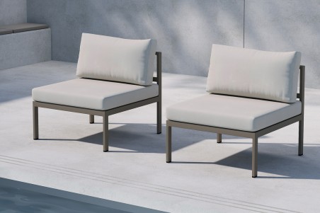 Copacabana mittdel brun/beige Venture Home