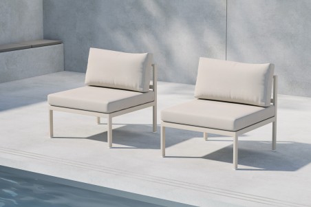 Copacabana mittdel beige Venture Home