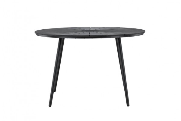 San Vito matbord Ø120 cm svart Venture Home