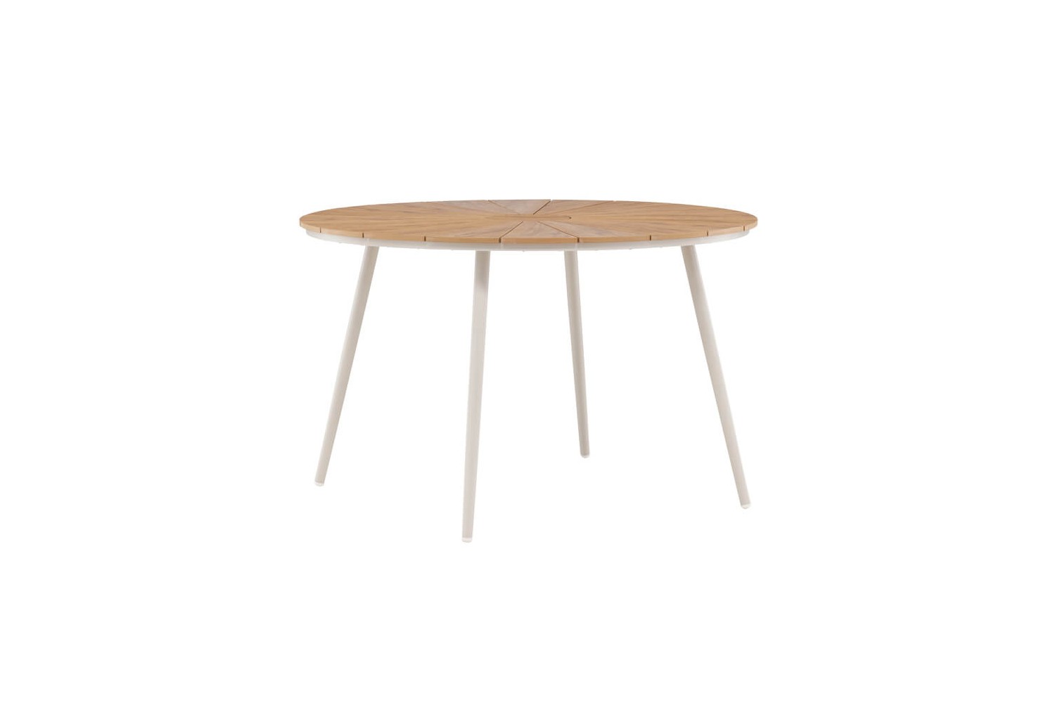 San Vito matbord Ø120 cm beige/natur Venture Home San Vito matbord Ø120 cm beige/natur Venture Home