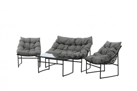 Tina soffgrupp svart Venture Home